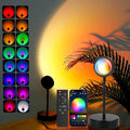 Sunset Lamp Projector Led Lights for Bedroom Night Light RGB Lights Sun Sunlight Sunrise Lamp 10w 360° Rotation Mood Lighting Home/Room Decor Christmas Gifts for Women,Tabletop Multicolor