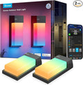 Govee Outdoor Wall Light, 1500LM Smart RGBIC Porch Lights Outdoor with 45 Scene Modes, IP65 Waterproof for Outdoor Decor, DIY, Wall Sconce Works with Alexa, Google Assistant and Matter, 2 Pack