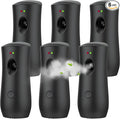 6 PACK Automatic Air Freshener Spray Dispenser Free Standing Wall Mounted for Homes, Bedrooms, Bathrooms, Offices, Hotels