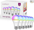 Alexa Light Bulbs, Smart Light Bulbs RGBCW Color Changing, A19 E26 Bluetooth Light Bulb Directly Compatible with Alexa/Smart Life, No WiFi Required, 9W 800LM 60W Equivalent, 6 Pack
