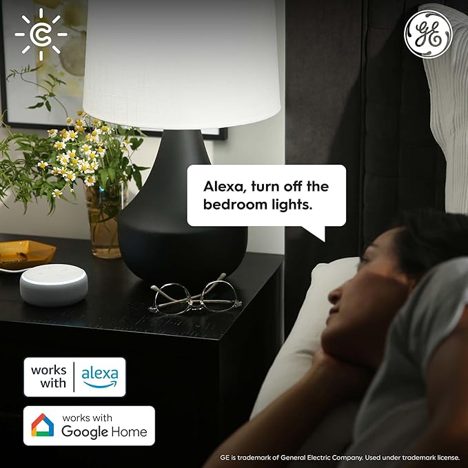 GE Cync Dynamic Effects Smart LED Light Strip with Music Sync, Room Décor Aesthetic Color Changing Lights, LED Lights for Bedroom and TV, Works with Amazon Alexa and Google, 16 ft