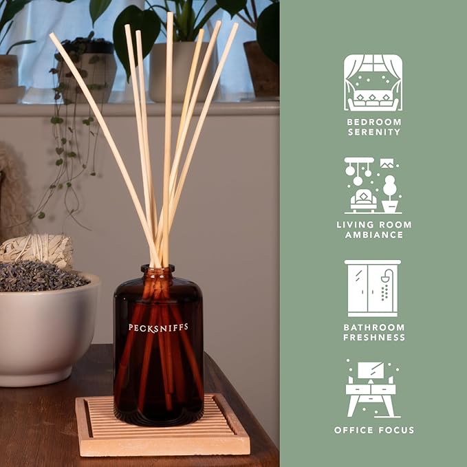 Pecksniff's Aroma Therapy Re-Covery Reed Diffuser, 100 ml/3.38 Fl Oz