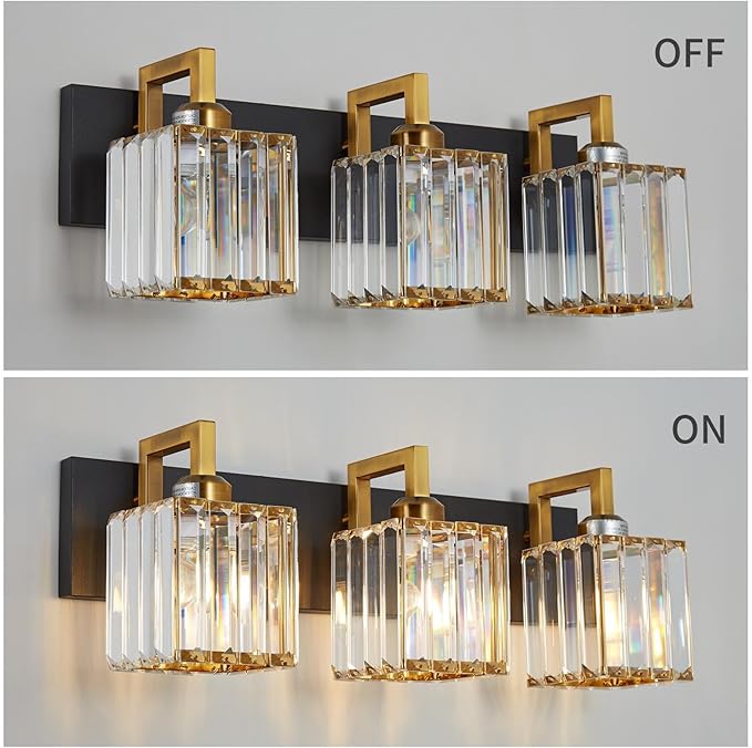 2PacksOutdoorLEDWallLights,16in10-100% DimmingModernPorch&PatioLightsWallSconce,BlackSquareExteriorWallLightFixture,SuitableforLivingRoom,Garage,Bathroom