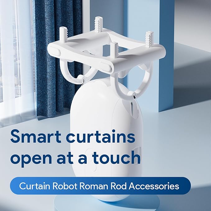 Smart Motorized Curtain Opener and Closer Roman Rod Mounting Accessories, Roman Rod Ring, Dedicated to the Installation of Liutangfly Electric Curtain Robot Used In the Roman Rod