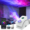 Galaxy Projector,Star Projector Galaxy Light,Smart Northern Lights Projector,Aurora Starlight Projector,Rotatable Nebula Lamp,APP&Voice Remote Control,24H Timer,LED Night Light Projector for Bedroom