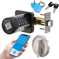 WELOCK Smart Deadbolt Lock, Keyless Entry Door Lock for Front Door, Security WiFi Deadbolt with Keypad, App Control, Anti-Peeking Password,Easy Installation for Bedroom,Home, Apartment,Hotel,Garage