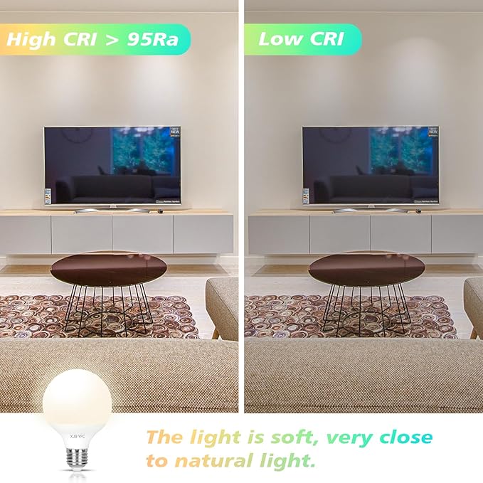 RGB LED Color Changing Light Bulb, 12W Dimmable Bluetooth Light Bulbs with E26 Base, Compatible with Mobile App & Remote Controller, Featuring Millions of Colors and Multiple Dynamic Modes (2 Pack)