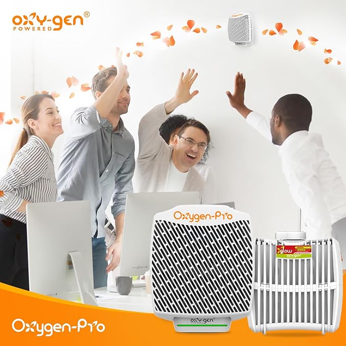 Oxygen-Pro - Glow, Sweet Amaretto Strong Fragrance Cartridge For Oxy-Gen Powered Commercial Air Fresheners and Deodorizers (6)