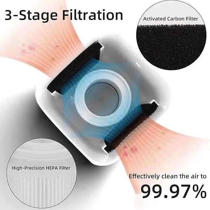 Small Air Purifier and Diffuser 2 in 1 for Office Bedroom Home, Desktop Air Purifier with HEPA Filter for Odor, Dust, Pets, Super Quiet Powered by USB No Adapter (Green)