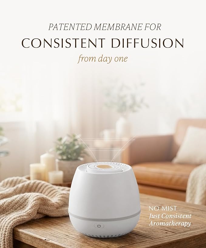 Dream Whisper (Jasmine Essential Oil Refill), Compatible with STAROMA Waterless Essential Oil Diffuser – Premium Aromatherapy Fragrance, Gentle and Consistent Scent – for 200 sqft Small Home, Office