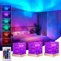 Magical Northern Lights For Your Room, Magic Northern Light, Aurora Night Light Projector With Remote Control, Color-Changing Mood Ocean Light For Home, Relaxation & Decor (16 Colors * 3, Plug-in)