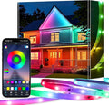 LED Lights for Bedroom with USB Powered, 32.8ft Bluetooth LED Light Strips,Smart App and Remote Control, IP65 Waterproof,RGBW Music Sync Rope Lights for Living Room, Bedroom, Party, Kitchen,TV