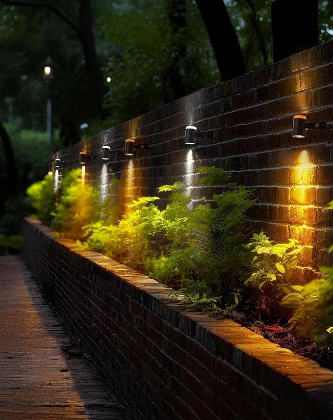 GZBtech Waterproof Landscape Spotlights, 24V RGB+IC+CCT Color Changing Outdoor Pathway Lighting, App&Remote Control Work with Alexa, Aluminum Dimmable LED Spot Light for Garden Yard Decor, 2 Pack