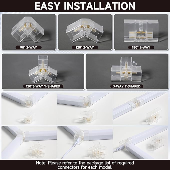Hexagon Garage Lights 192W 23040LM Super Bright，6500K Daylight White LED - Honeycomb Garage Ceiling Lighting Fixture for Basement, Gym, Workshop, Salon & Commercial Spaces 5 Hex