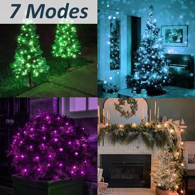 Mocalido 20ft Color Changing Globe String Lights Indoor, 30 LED Hanging Colored Christmas Lights for Bedroom USB Powered with Remote, Fairy Lights Classroom, Camping Tent Decor