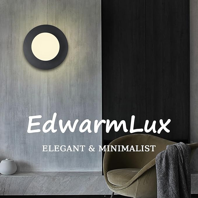 1 Light Wall Sconce, Mid Century Modern Globe Wall Sconce, Ceiling Light Fixture, Vanity Light Fixture, Indoor Wall Light for Living Room Bedroom Hallway Bathroom Entry (Matt Black)