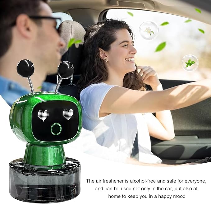 Smart Car Aroma Diffuser – AI Intelligent Automatic Fragrance Dispenser | Wireless Car Perfume Device with Adjustable Concentration | Universal Vehicle Essential Oil Diffuser for Interior Freshness