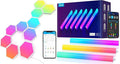 Govee RGBIC LED Lights, Wi-Fi Smart Home Creative Wall Lights with Music Sync, Compatible with Alexa Google Assistant for Indoor Gaming Decor