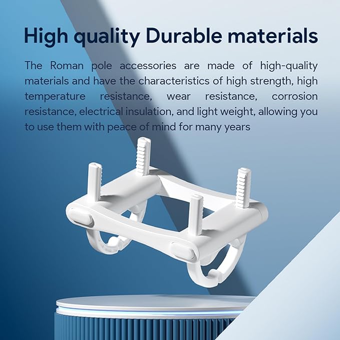 Smart Motorized Curtain Opener and Closer Roman Rod Mounting Accessories, Roman Rod Ring, Dedicated to the Installation of Liutangfly Electric Curtain Robot Used In the Roman Rod