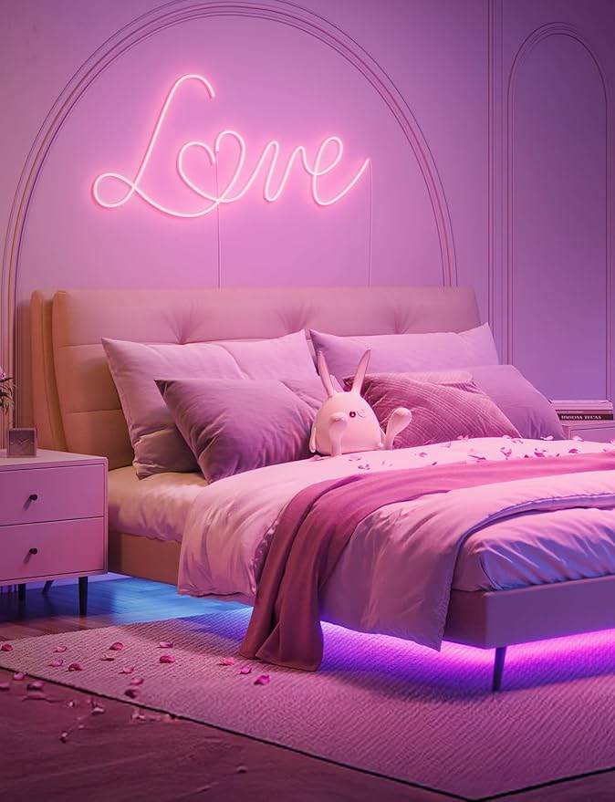 Govee RGBIC LED Strip Lights, Smart LED Lights for Bedroom, Bluetooth LED Lights APP Control, DIY Multiple Colors on One Line, Color Changing LED Strip Lighting Music Sync, Home Decor, 16.4ft