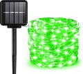 Solar String Lights Outdoor, 99 Feet 300 LEDs 8 Modes Solar Fairy Lights, Waterproof Outdoor Light for Patio Garden Yard Christmas Tree Halloween Wedding Party Decorations, Green
