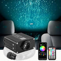 Starlight Headliner Kit 550pcs 0.03in 13.1ft, 16W Twinkle Small Size Fiber Optic Star Lights for Car Roof Decor with APP/Remote Control