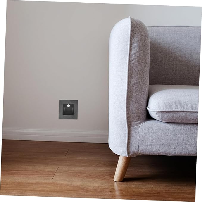 Motion Sensor Led Recessed Step Light Indoor Stair Aisle Lighting Wall Lamp for Illumination Hallways and Rvs Soft Glare