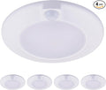 CLOUDY BAY [4 Pack] Motion Sensor Ceiling Light Indoor,120V CRI90 10W 5000K Bright Day Light,6.5 inch LED Flush Mount Ceiling Lighting Fixture for Garage,Walk-in Closet,Attic,Pantry Wet Location