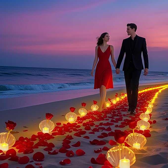 White Flameless Tea Lights - 50 Pack Commercial Grade LED Tea Lights for Large Weddings, Events & Modern Home Decor (White Base, 50 Pack)