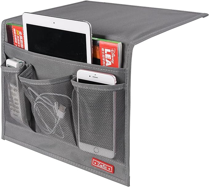Bedside Storage Organizer, Table cabinet Storage Organizer Bedside Organizer Caddy for Remotes Phone Glasses