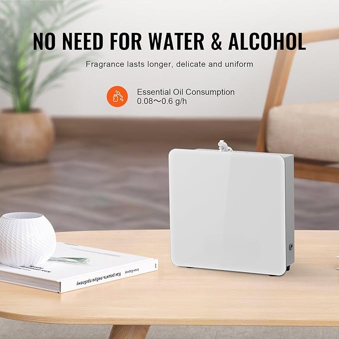 Scent Air Machine for Home, 480ML with Cold Air Technology, Waterless Smart Essential Oil Diffuser, Cover Up to 2500 Sq.Ft for Large Room, Hotel, Spa, Business Office