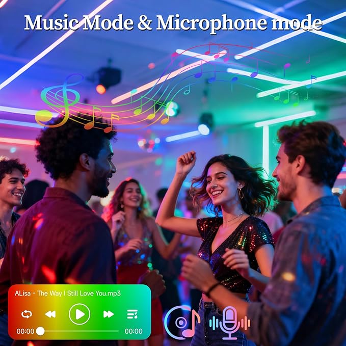 Meliya LED Smart Light Bulbs, Color Changing Dimmable & Timing Smart WiFi and Bluetooth Bulb, Compatible with Alexa and Google Assistant, RGBWW A19, 9W 800 Lumens, Music Sync, Voice Control (4 Pack)