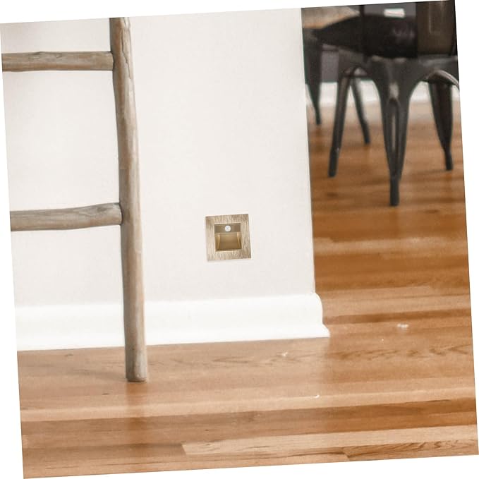 Motion Sensor Step Light Sleek Embedded Led Stair Lights for Use Soothing Warm Illumination for Aisles Staircases Hallways Versatile Safety Lighting