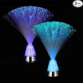 MECCANIXITY Fiber Optic Lamp, LED Novelty Lighting Sensory Mood Light Color Changing in Night for Bedroom Ambient Decorations,2Pcs