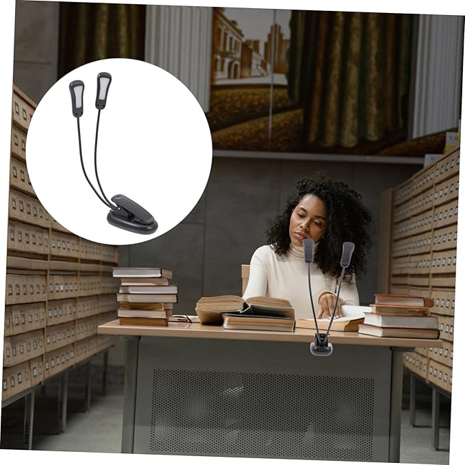 LED Eye-Care Desk Lamp for Study with Brightness Levels Rechargeable Table Light for Reading Bedroom Office Students