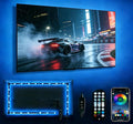 Daymeet Led Lights for TV, 16.4ft TV Led Lights Backlight Behind for 65-85 inch Led Strip Lights,RGB Color Changing Light with Remote, Music Sync Bluetooth APP Control USB Christmas Lighting