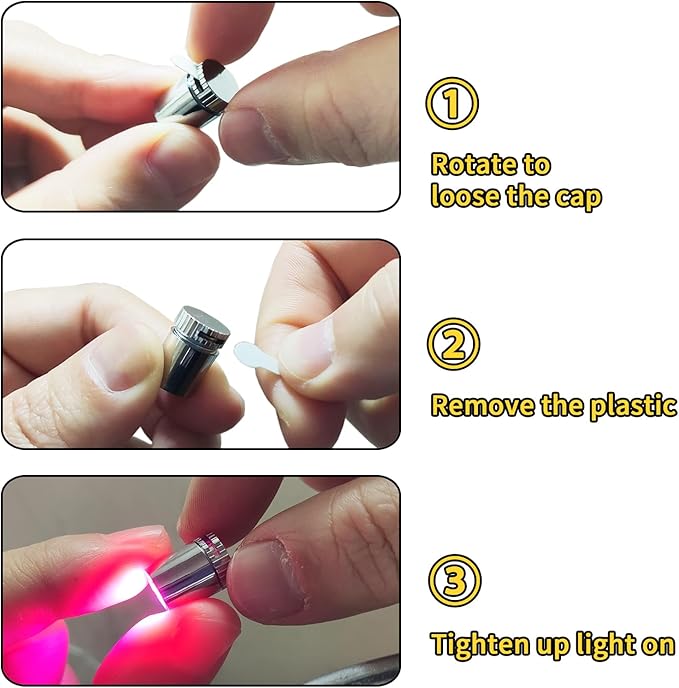 10 Pack Small Spotlight Battery Operated LED Lights, Warm White LED Wireless Miniature Spot Light for Artwork Painting,Jewelry Showcase Display,Closet,DIY Hand Craft (Multi-Color Changing)