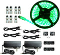 Inspired LED Cut and Connect Series Kit for Indoor use: Super Bright Green - 39.5ft/ 12M Flexible LED DIY Kit Kitchen Lighting | Dimmable
