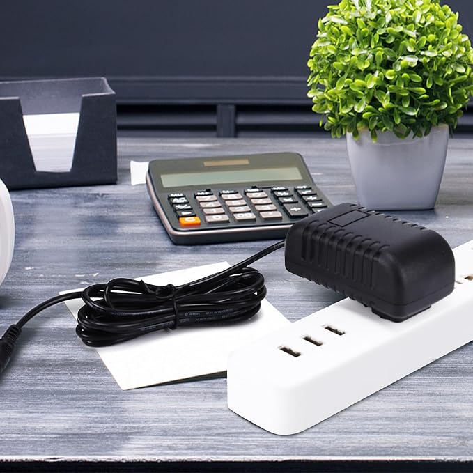 24V AC/DC Adapter Compatible with Gratia Naturals X087 Essential Oil Diffuser Humidifier Smart WiFi Aromatherapy Home App Control LED Relaxing Sounds 24VDC Power Supply Cord Charger