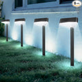6 Pack Solar Pathway Lights Outdoor, Bright LED Solar Landscape Lights, Waterproof Solar Garden Lights for Yard, Patio, Walkway, Lawn, Driveway(Cold White, 6 Pack)