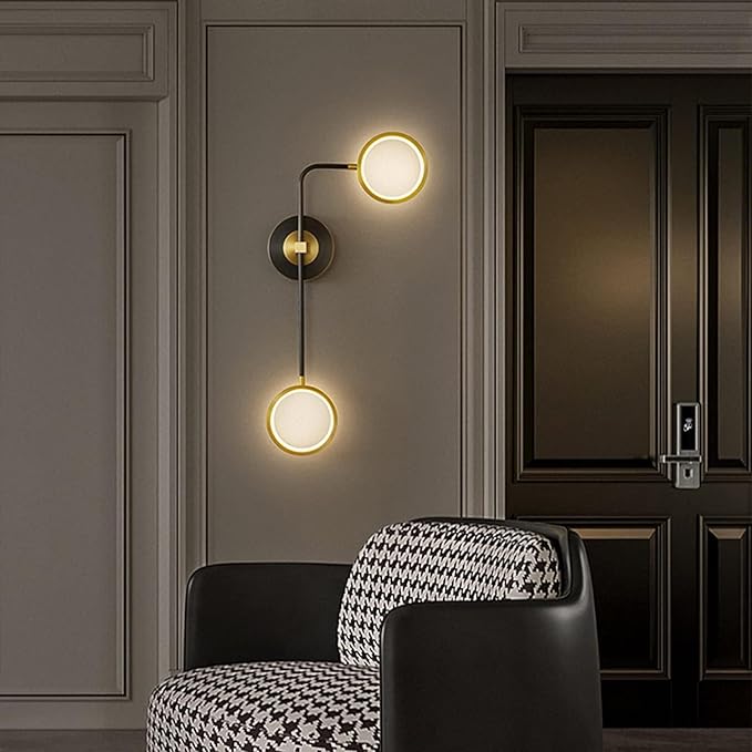 Simple Living Room Bedroom Bedside Led Background Wall Lamp Minimalist Decoration Staircase Corridor Balcony Wall Lamp, Modern