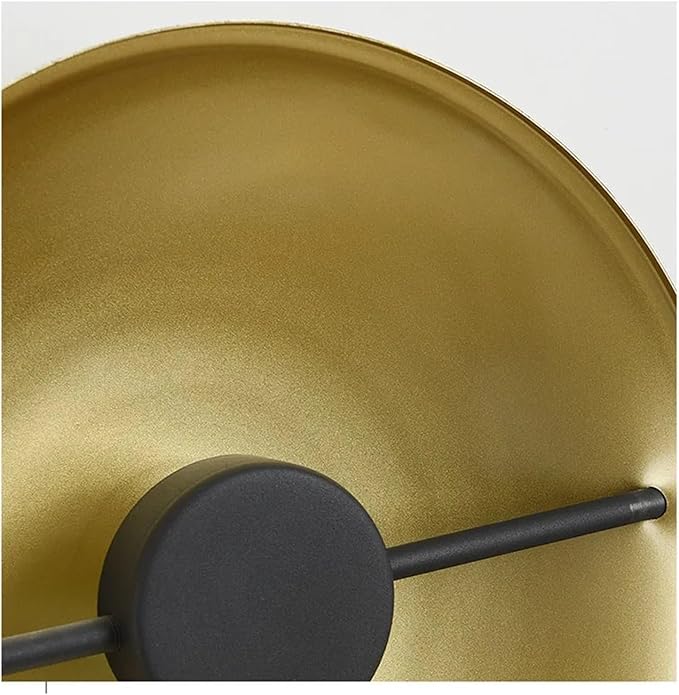 Modern Minimalist Living Room Background Round Creative Bedroom Bedside Designer Villa Hotel Led Lighting,Elegant (Gold)