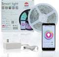 WBM Smart RGB LED Strip Lights, IP65 Waterproof 16.4 ft Long LED Strip, Compatible with Alexa, Google Home, App Control for Home, Kitchen, Bedroom