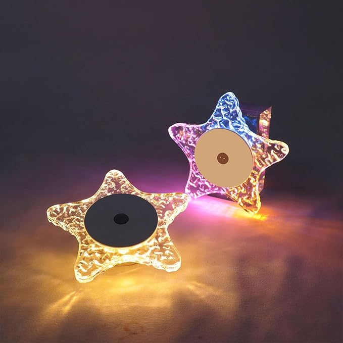 Rechargeable Wall Lights LED – Magnetic Star Shaped Decor, Motion Sensor Cordless Light, Bedroom Kitchen Bathroom Hallway Staircase | Bedroom Kitchen Bathroom Hallway Staircase Closet Cabinet Counter