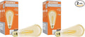 Sylvania WiFi LED Smart ST19 Amber Finish Light Bulb, 3.5W Efficient, for Alexa/Google Assistant, 2000K, No Hub Required - 2 Pack (75802)