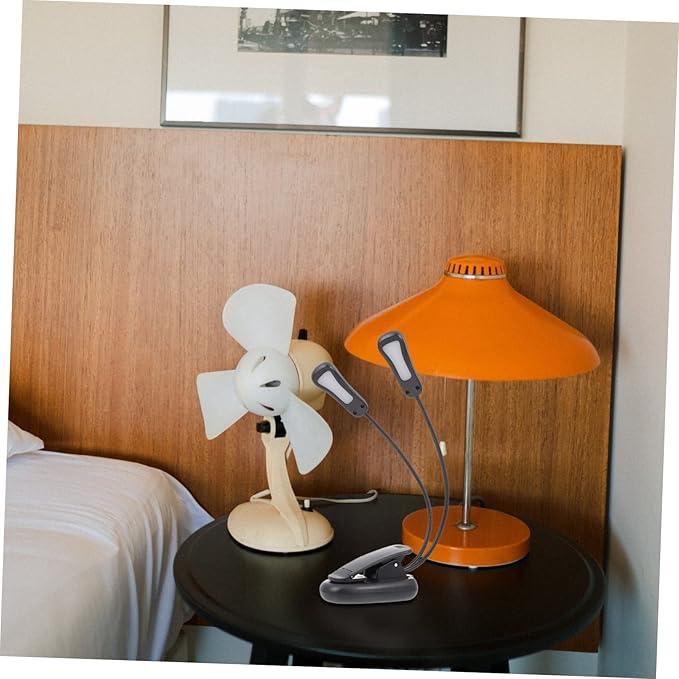 Angoily LED Desk Lamp for Reading Eye-Caring Adjustable Brightness Touch Levels Multipurpose Lighting for Home Office Bedroom 1 Set
