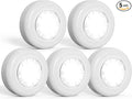 Tap Light Push Lights, Under Cabinet Lights Touch Lights Push Button Light Battery Operated Puck Lights Stick On Light for Closet Counter Kitchen Cabinet RV -5Pack