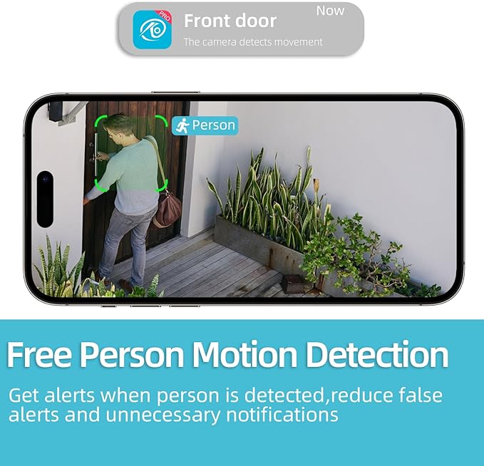 5G/2.4GHz WiFi Security Cameras Wireless Outdoor,2K Battery Home Security Camera with AI Detection,Siren, Surveillance Indoor Home Camera, Color Night Vision,2-Way Talk,IP65, Cloud/SD, Works Alexa