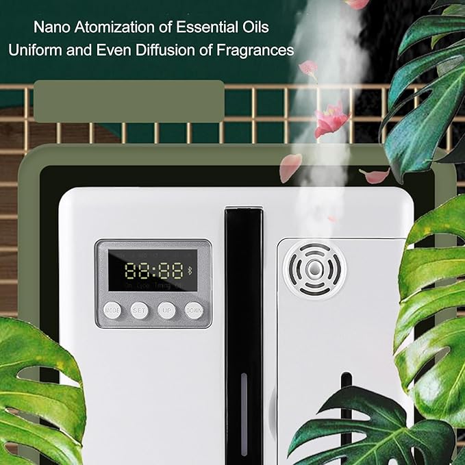 2024 Upgraded Bluetooth Smart Scent Air Machine, Diffuser, Essential Oil Diffuser Diffuser, Smart Atomizing Essential Oil Diffuser, for Home Hotel Spa Office