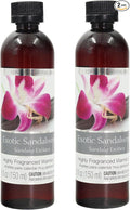 Hosley's Set of 2, 5 oz Exotic Sandalwood Fragrance Warming Oils. Ideal Gift for Weddings, spa, Reiki, Meditation, Bathroom Settings. P1